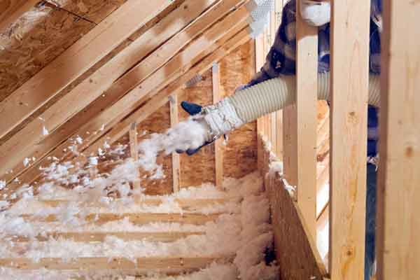 Attic Insulation Installation