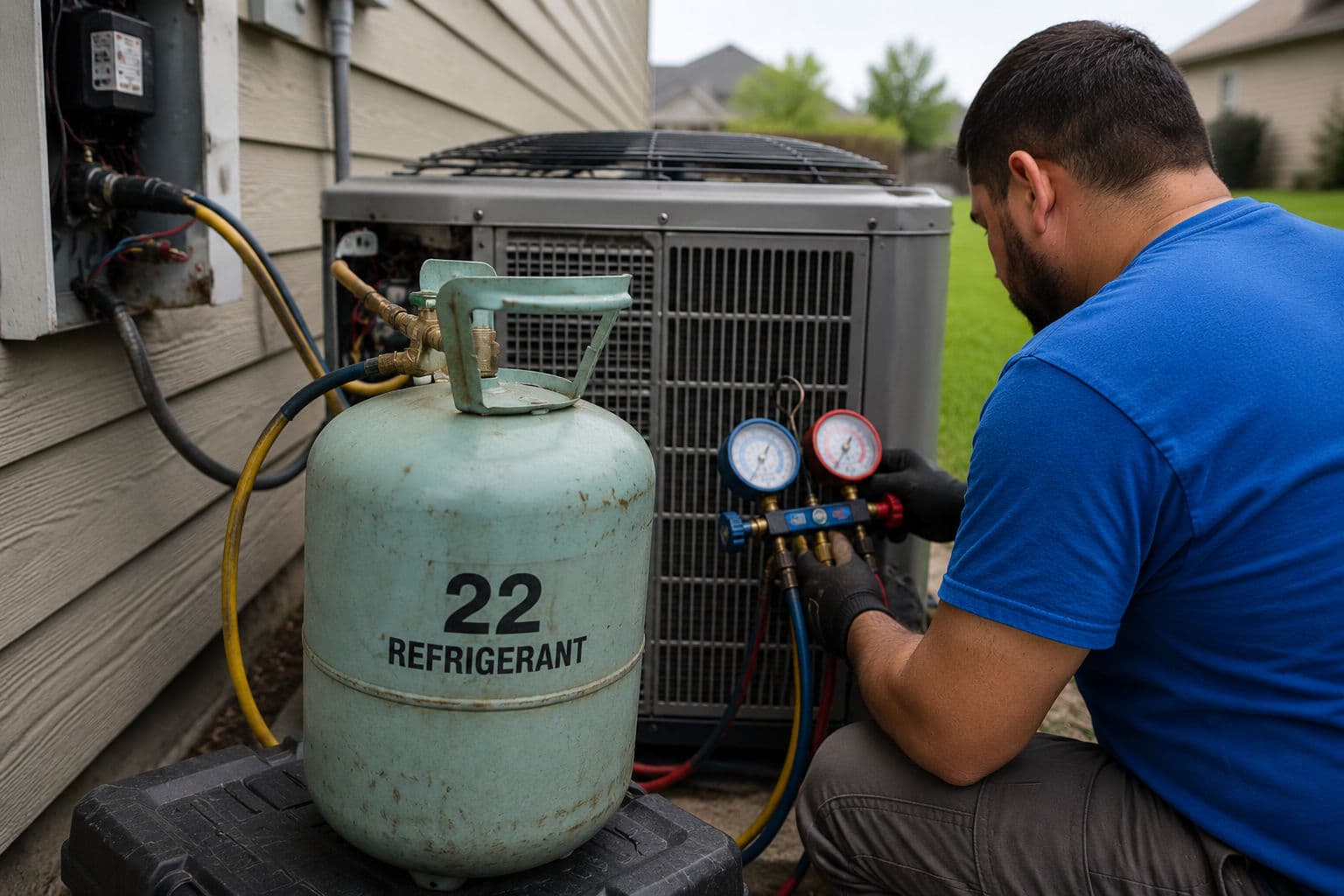 What Houston Homeowners Should Know About R-22 Refrigerant and What to Do If Your System Still Uses It image