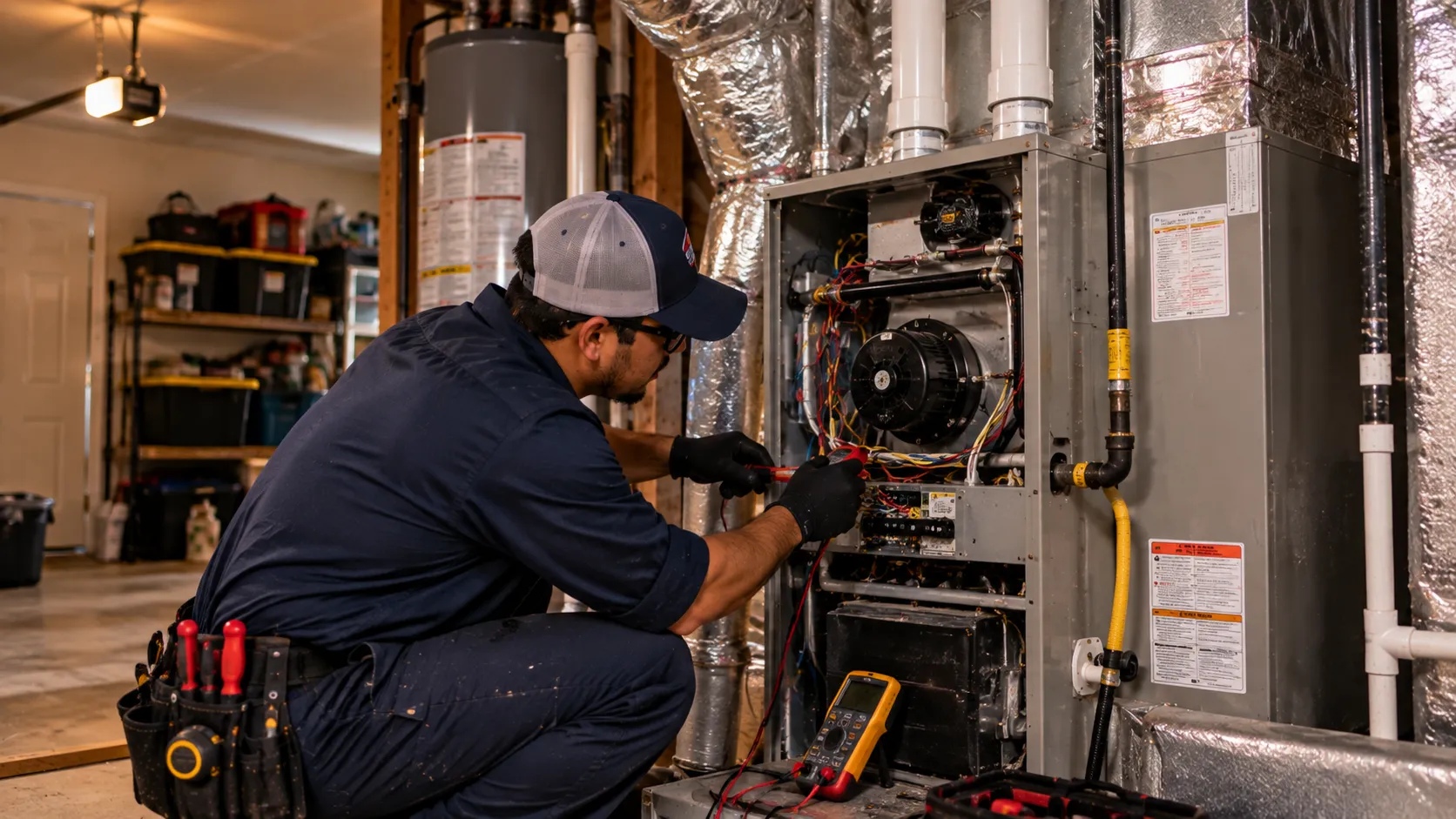 Heating System Repair in Houston, TX — Call Multipoint AC & Heating When Your Heat Goes Out image