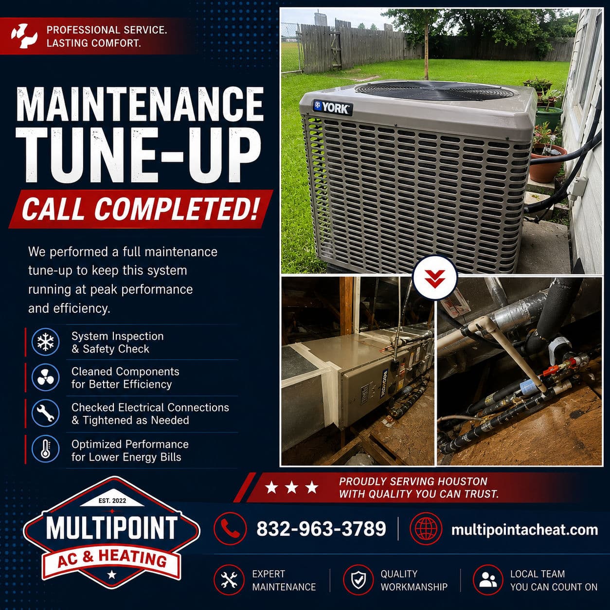 AC Tune-Up Done Right in Houston's Summer Heat image