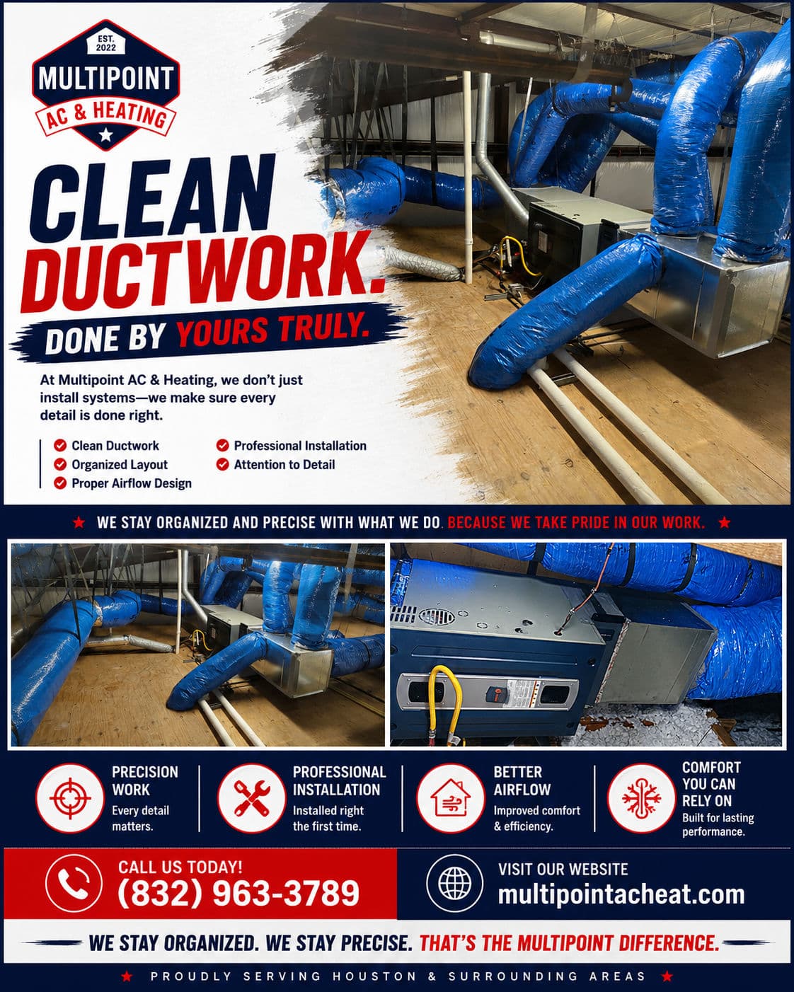 Project Houston Ductwork Installation Done Right the First Time image