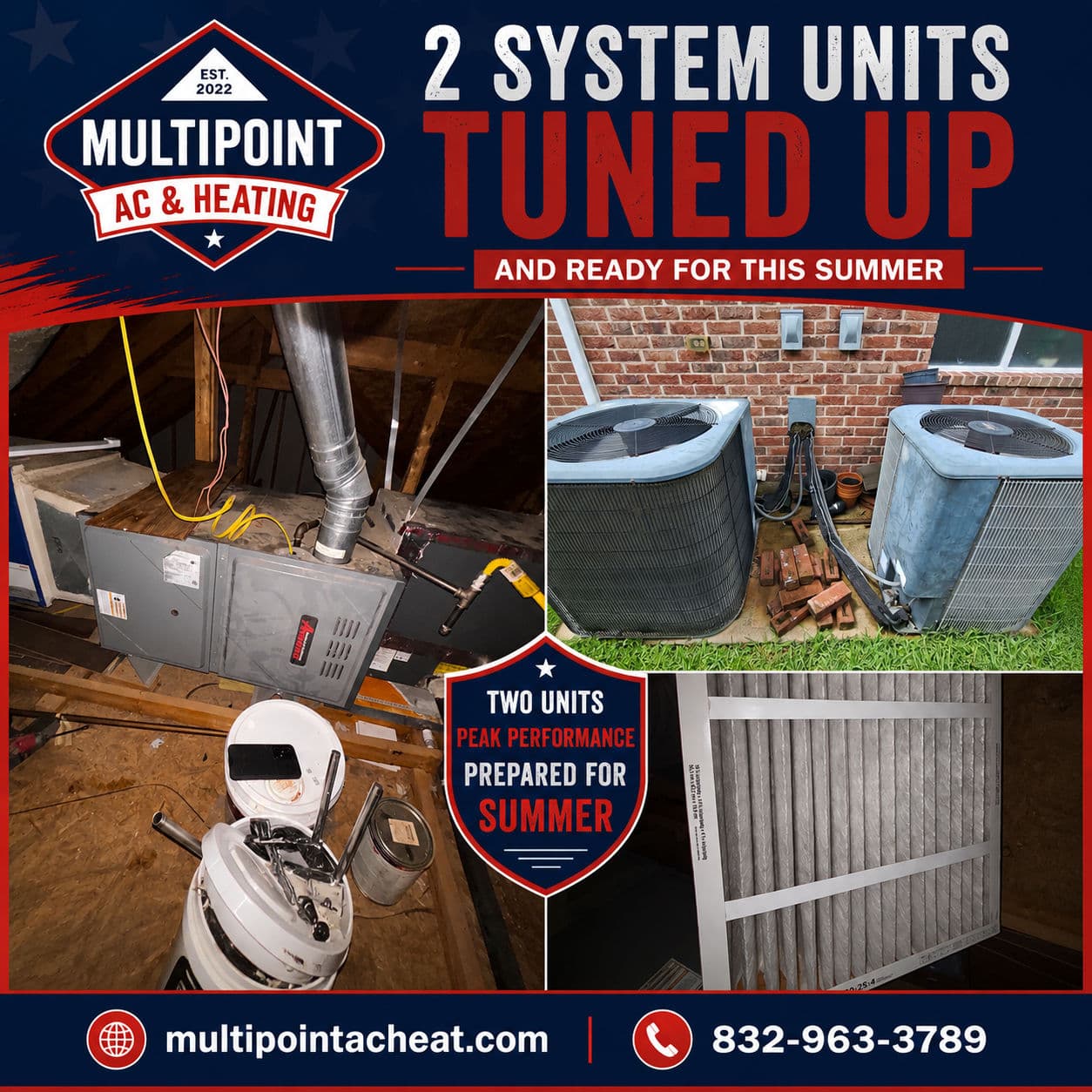 Project 2 AC Systems Tuned Up and Summer-Ready in Houston image