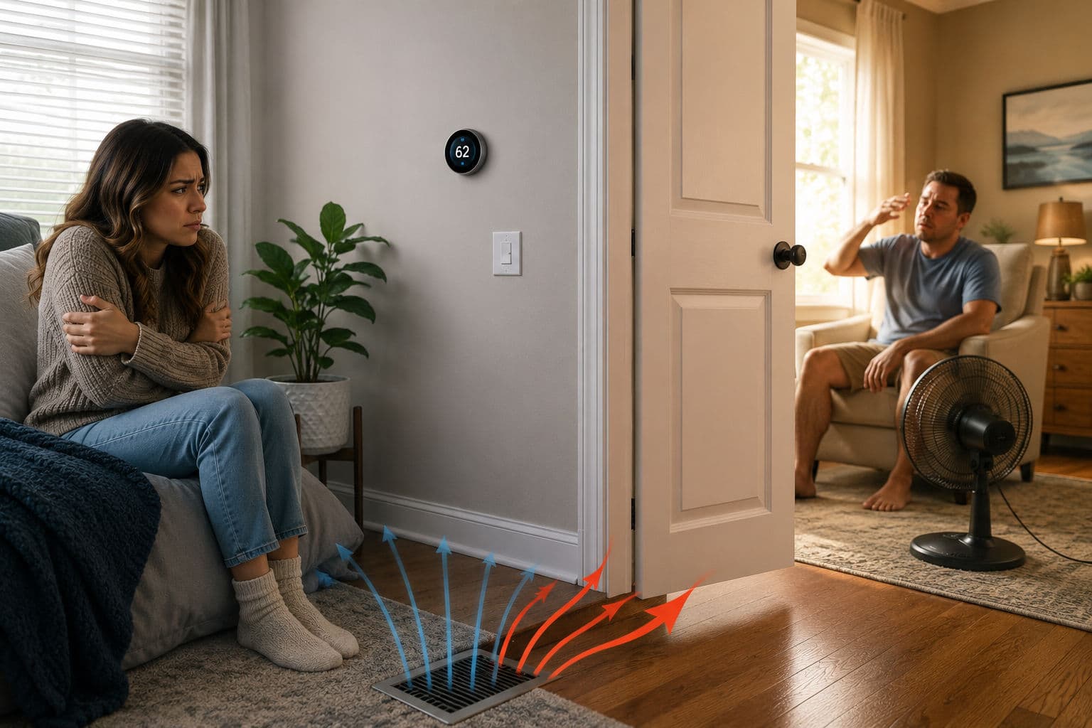Why Is One Room in My Houston Home Always Too Hot or Too Cold? image