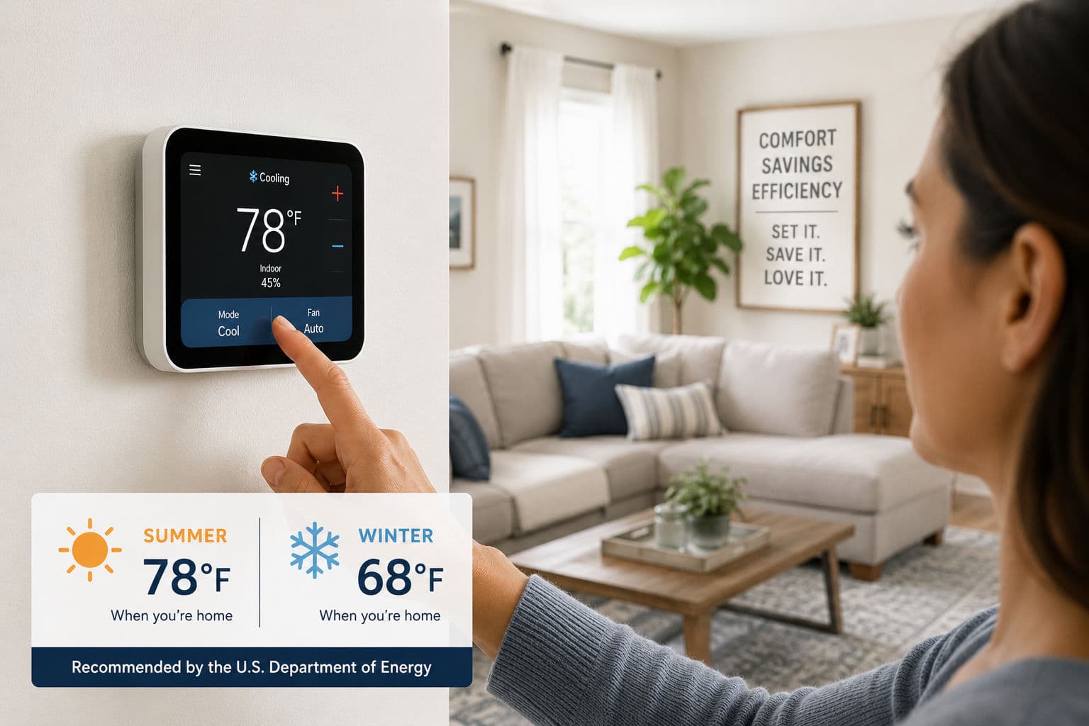 What Should I Set My Thermostat To in Houston? image