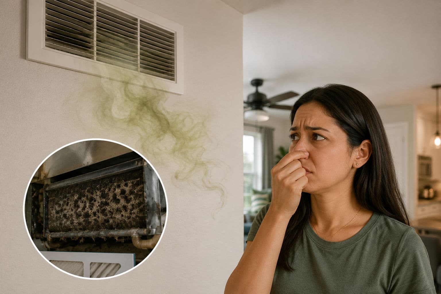 Why Your Houston AC Smells Strange When It Runs image