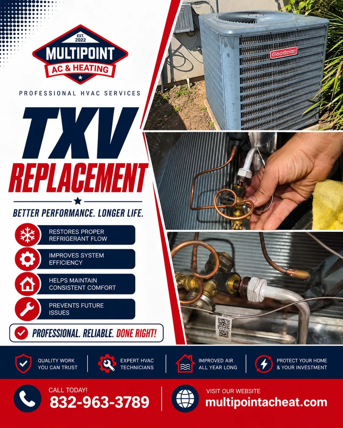 Houston AC Repair - TXV Replacement Done the Right Way image
